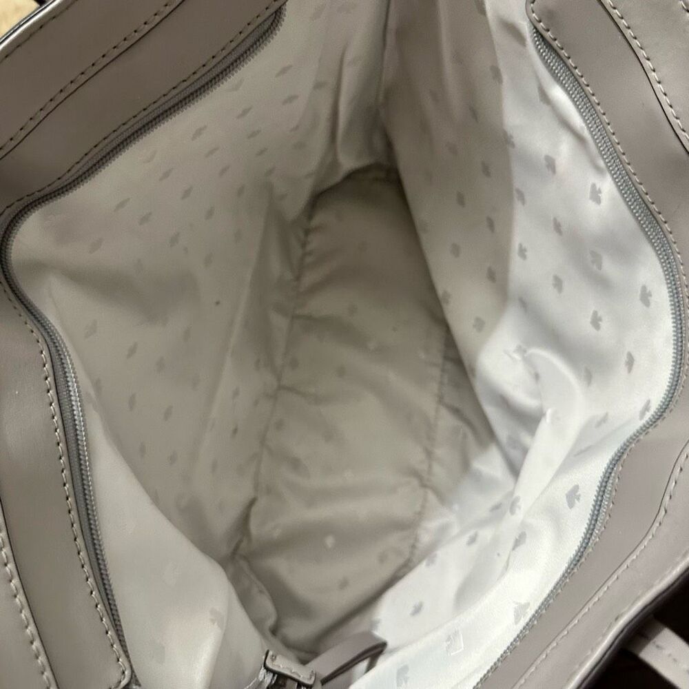 Kate Spade Women’s Grey Tote Bag Logo - Picture 7 of 9